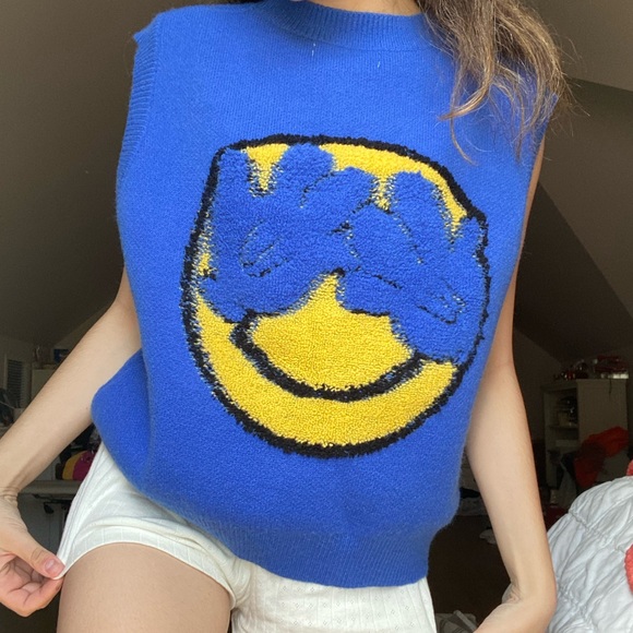 cider Tops - [cider] peace sign knit vest